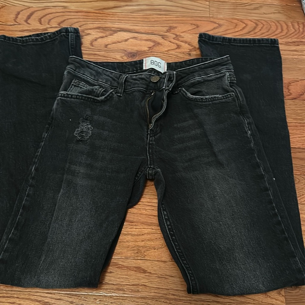 BDG bootcut black jeans
